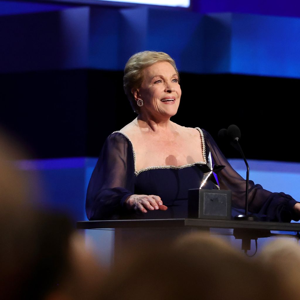 Julie Andrews nimmt den  Life Achievement Award entgegen, 2022