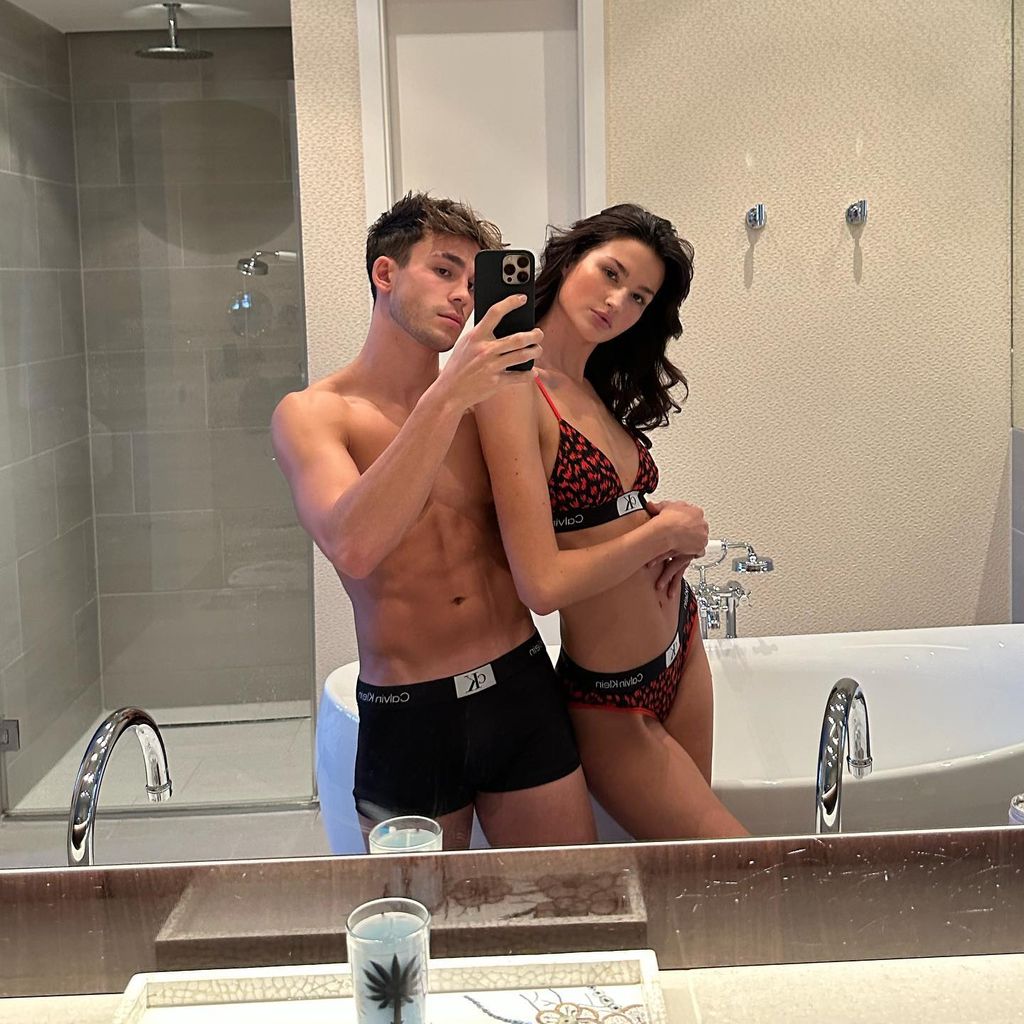 Julien Brown und Angelina Frerk