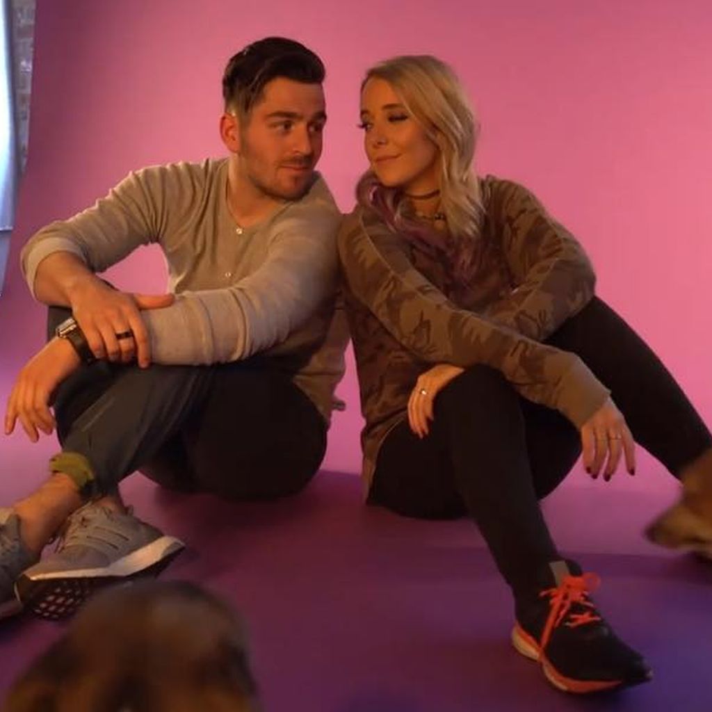 Julien und Jenna Solomita im April 2016