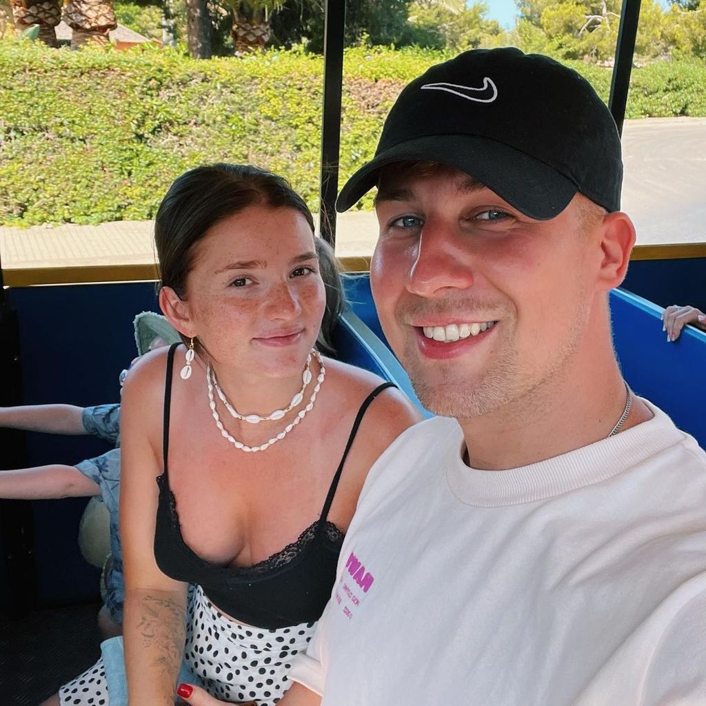 Influencerin Julita mit ihrem Freund Florian Thiele