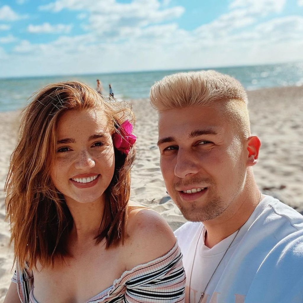Influencerin Julita mit ihrem Freund Florian Thiele