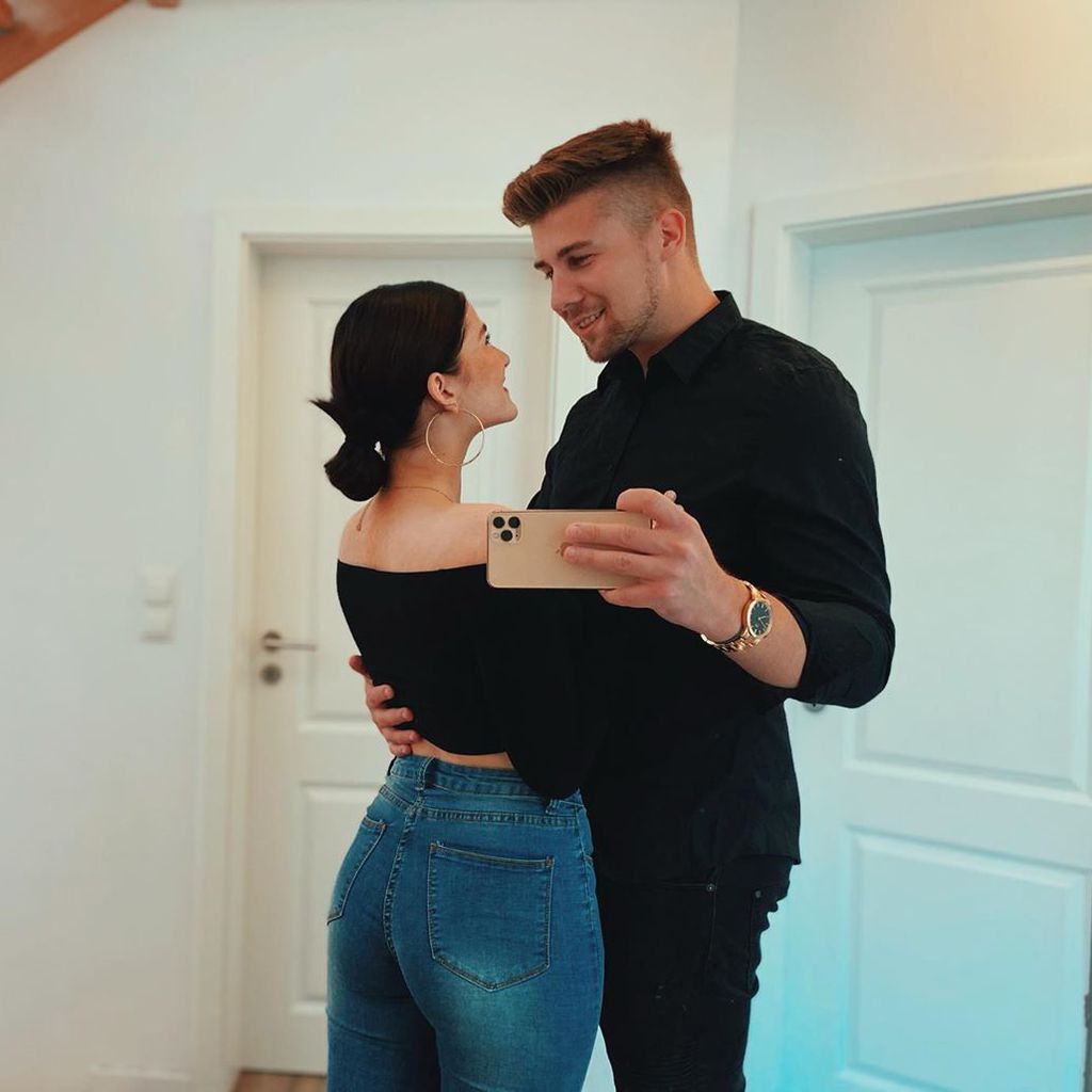 Julita und ihr Freund Florian im Juni 2020