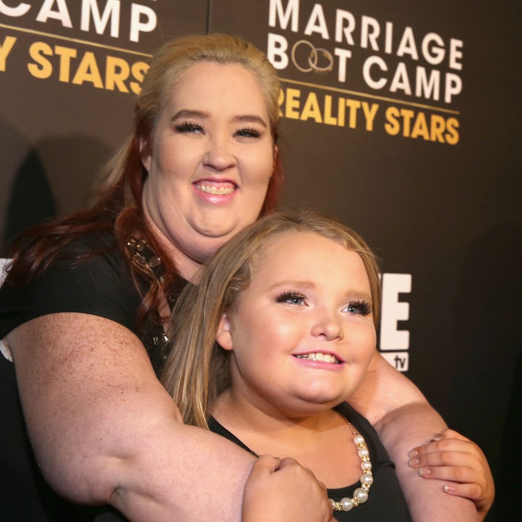 June Shannon mit ihrer Tochter Honey Boo Boo bei der Premiere von "Marriage Bootcamp", 2015