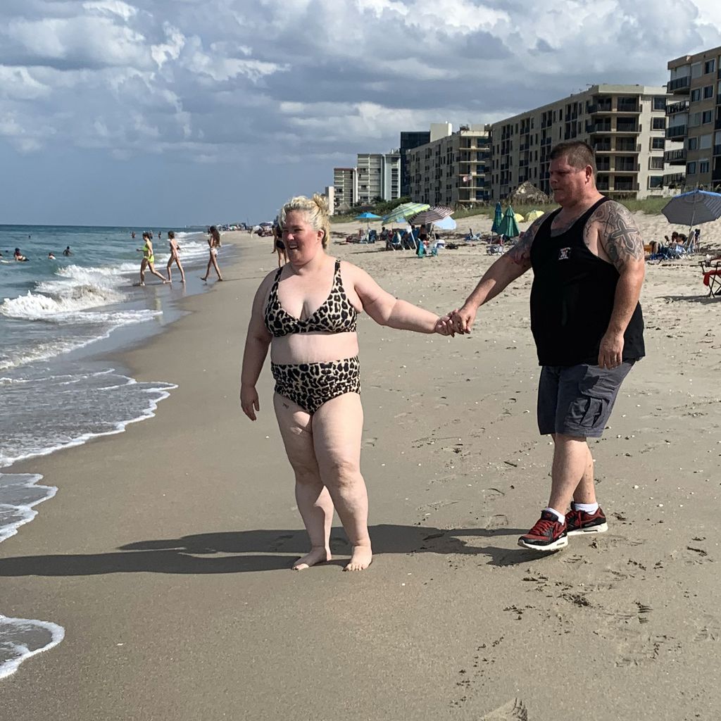 June Shannon und ihr Freund Geno im Juli 2020