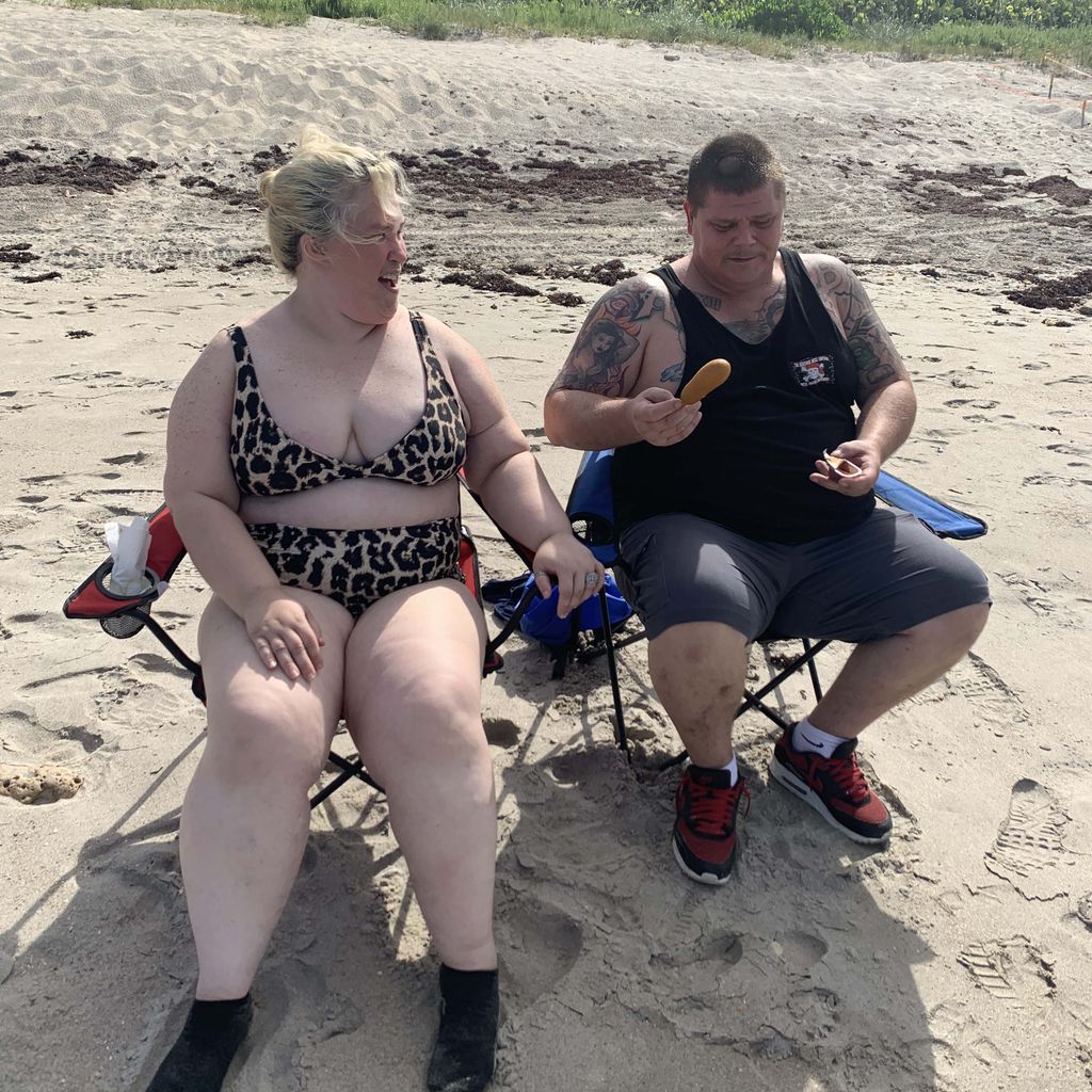 June Shannon und ihr Freund Geno im Juli 2020