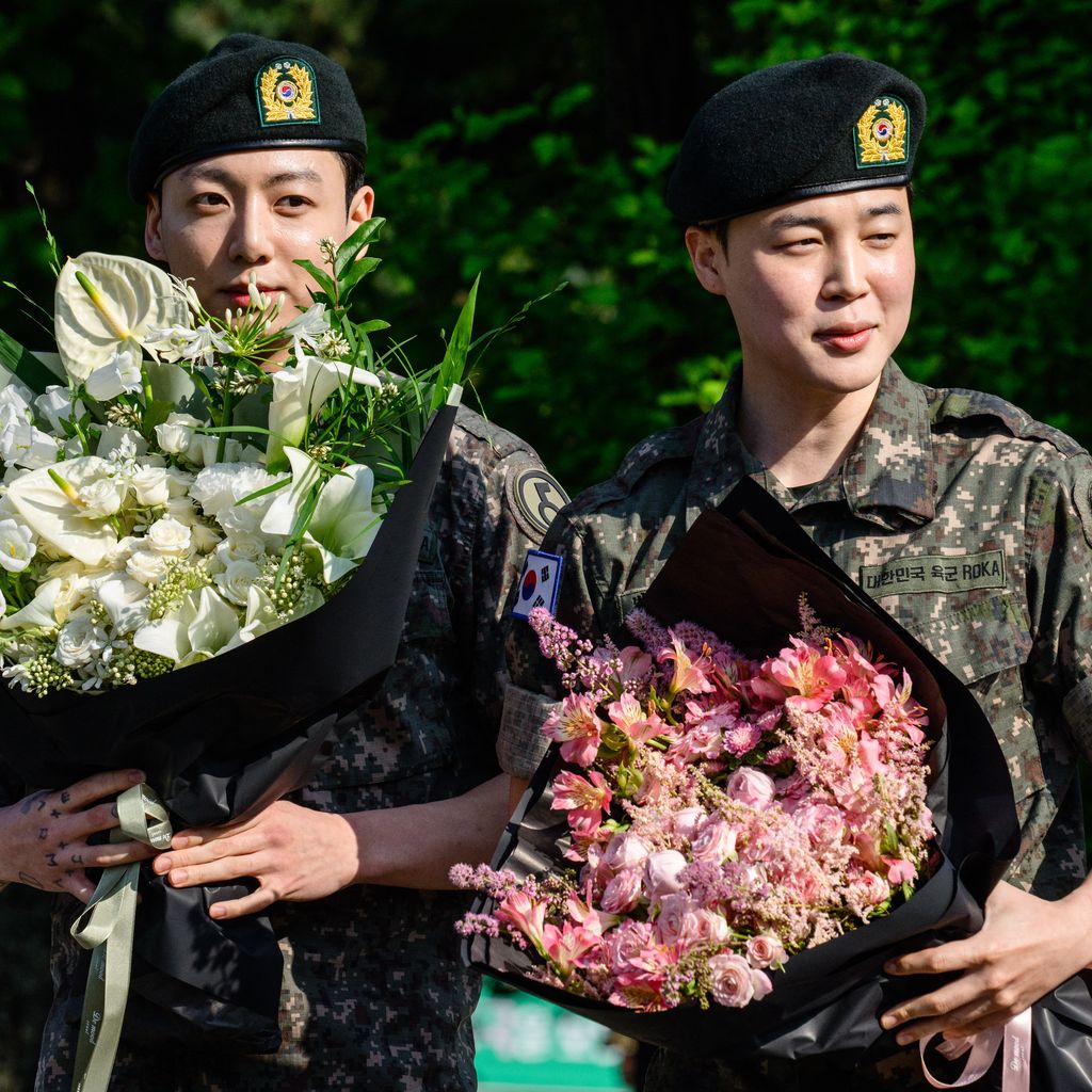 Jungkook und Jimin im Juni 2025
