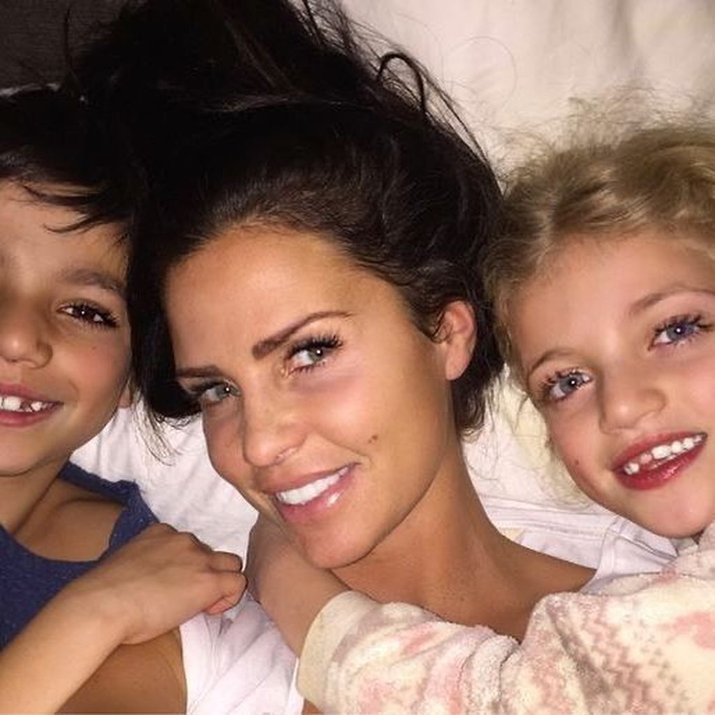 Junior Andre, Katie Price und Princess Andre vor knapp 10 Jahren
