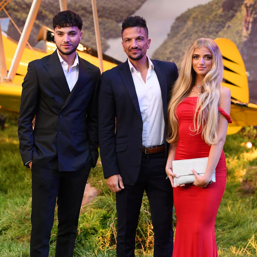 Junior Andre, Peter Andre und Princess Andre bei der Premiere von Mission: Impossible – The Final Reckoning in Leicester Square