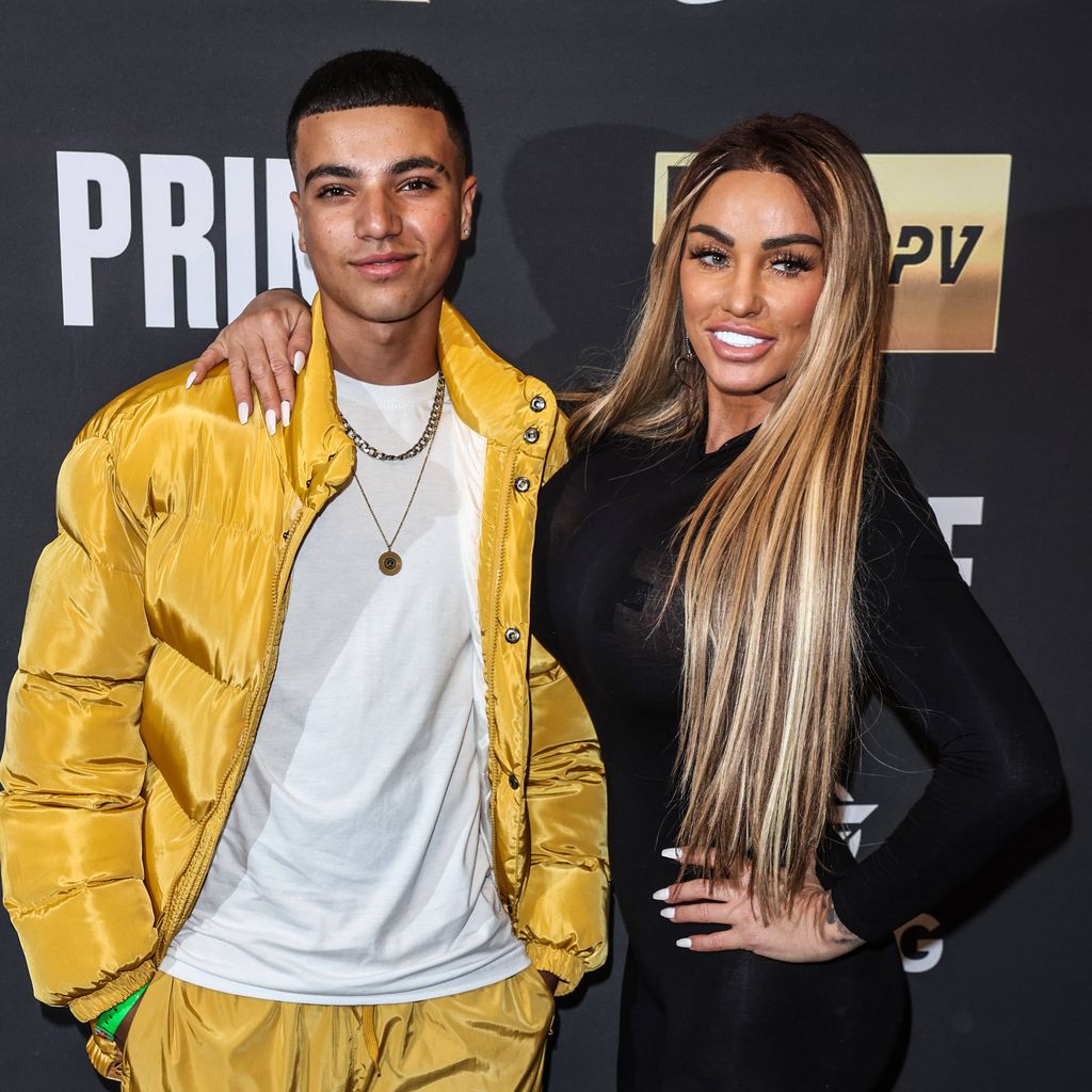 Junior Savva Andre und Katie Price in London, Januar 2023