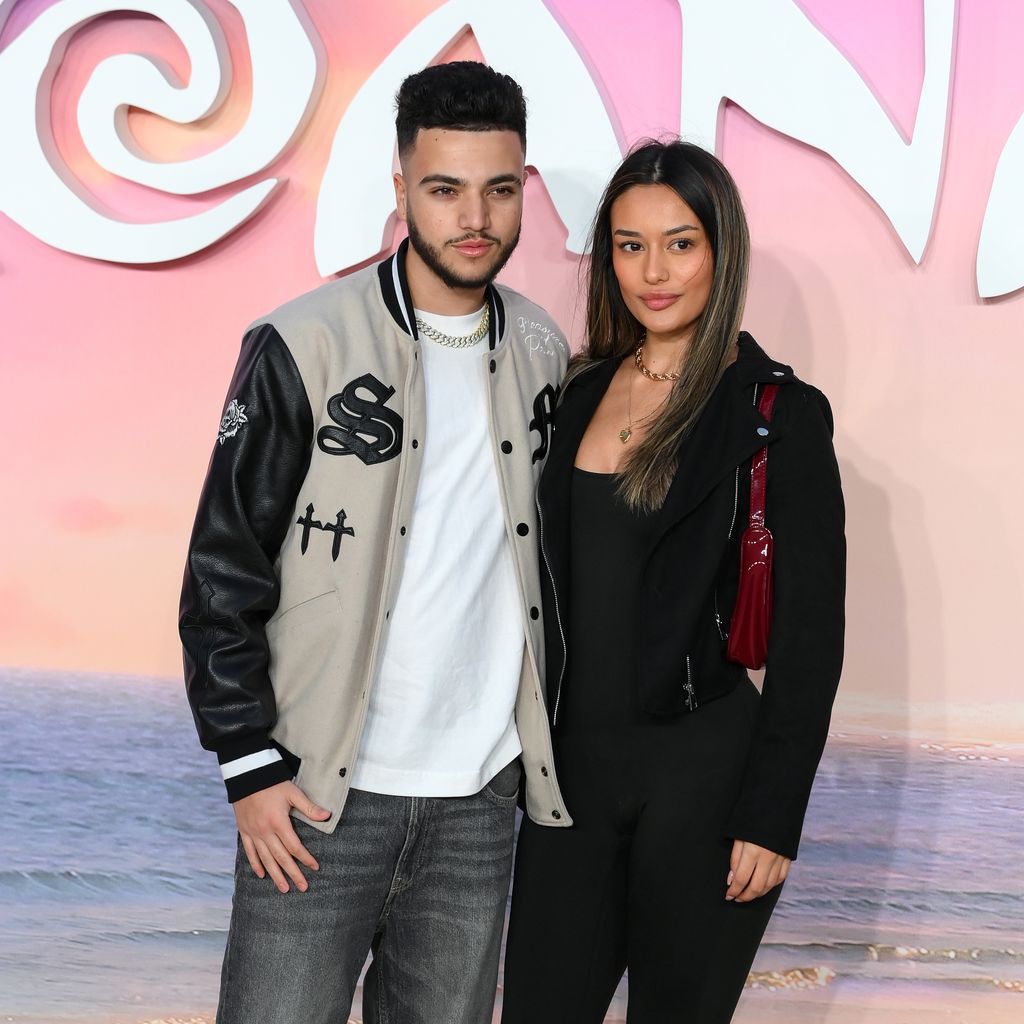Junior Savva Andreas Andre und Jasmine Orr bei der UK-Premiere von "Moana 2" in London