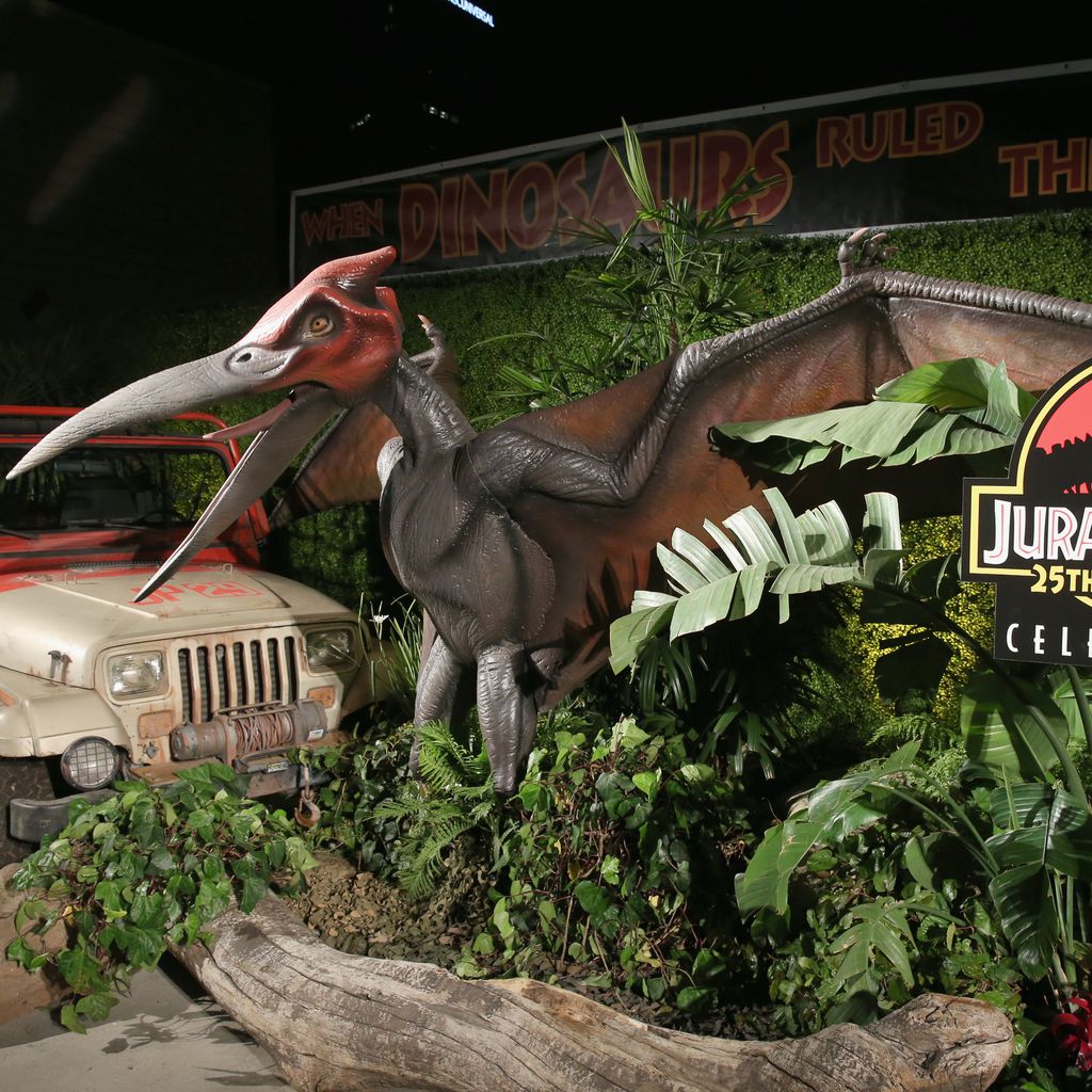 "Jurassic Park"-Themenwelt in den Universal Studios in Los Angeles
