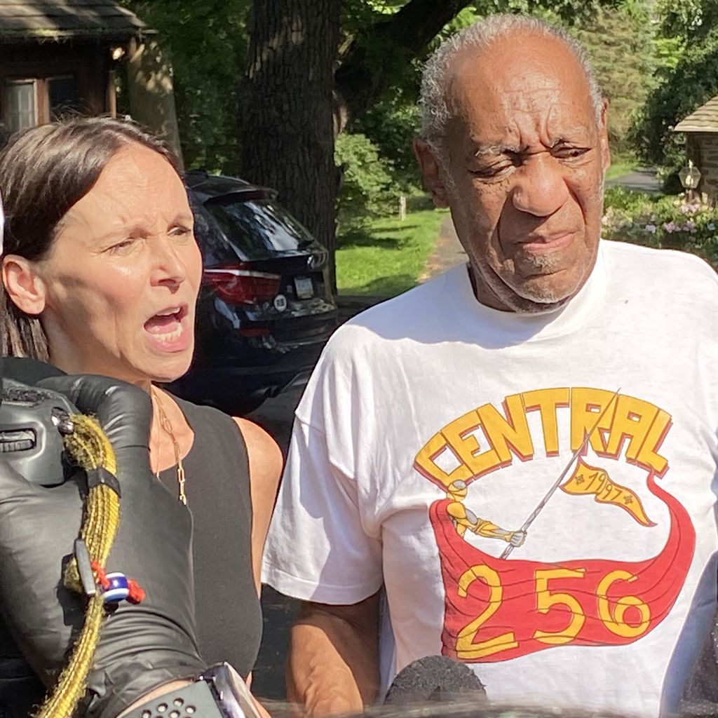 Juristin Jennifer Bonjean und Bill Cosby