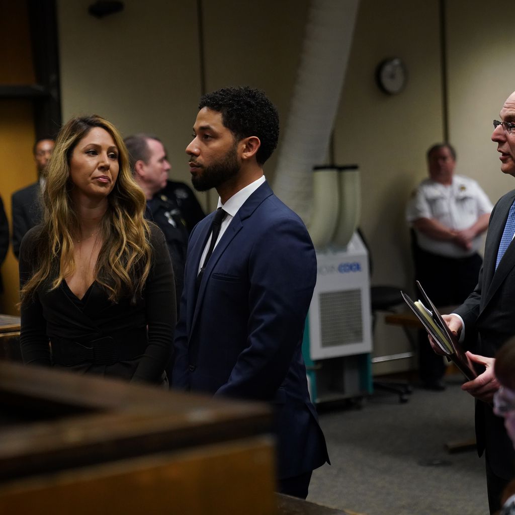 Jussie Smollett bei einer Anhörung im März 2019