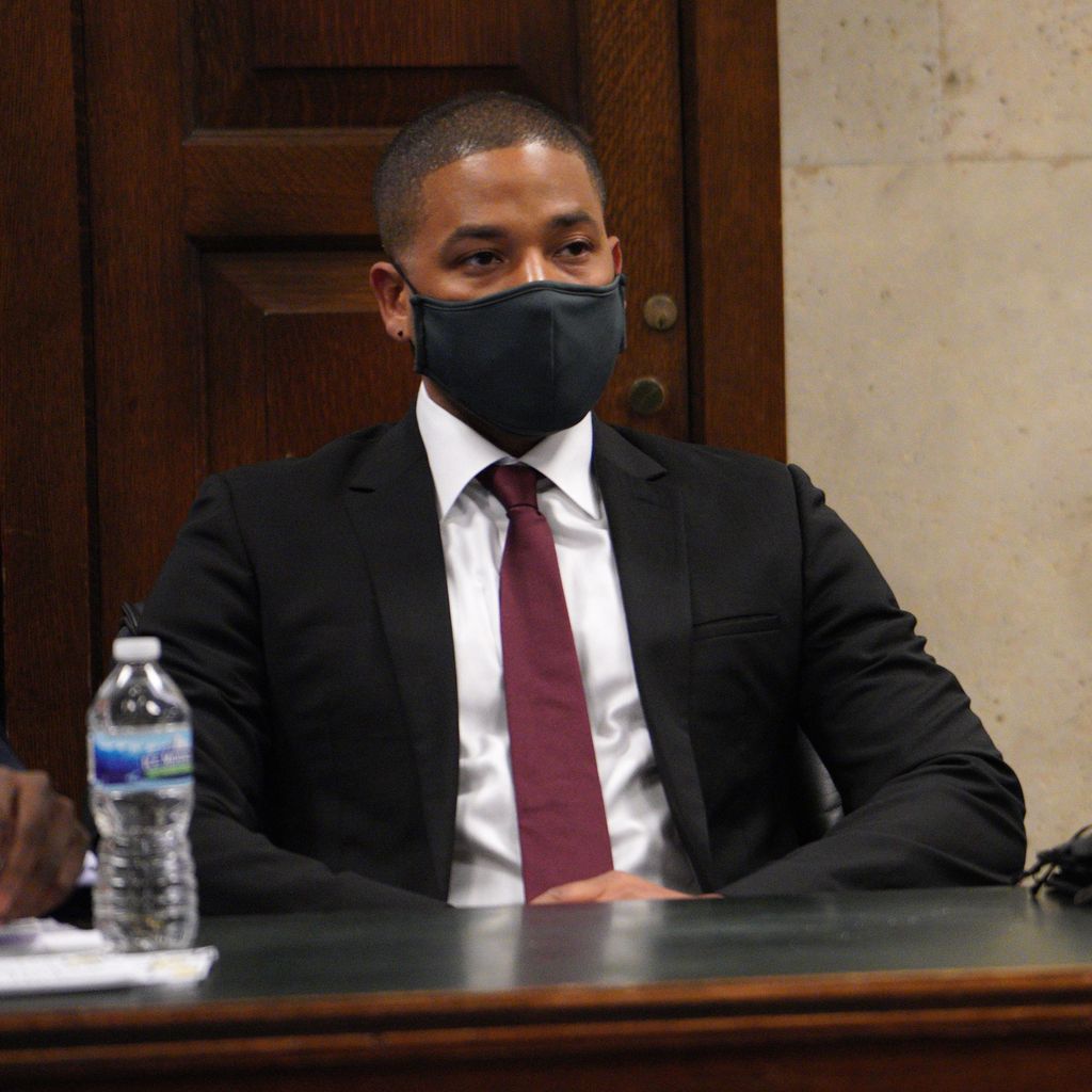 Jussie Smollett im Gerichtssaal, März 2022