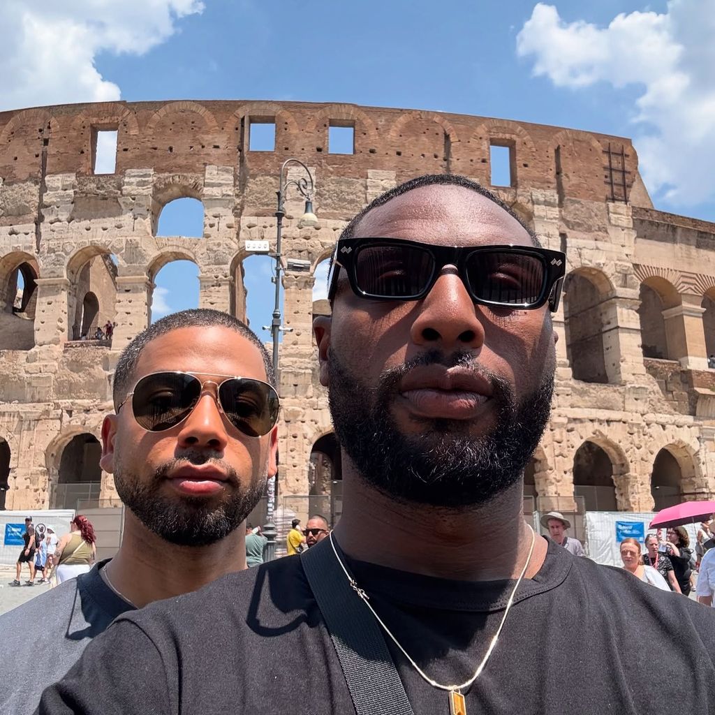 Jussie Smollett und sein Partner Jabari Redd im Juni 2024