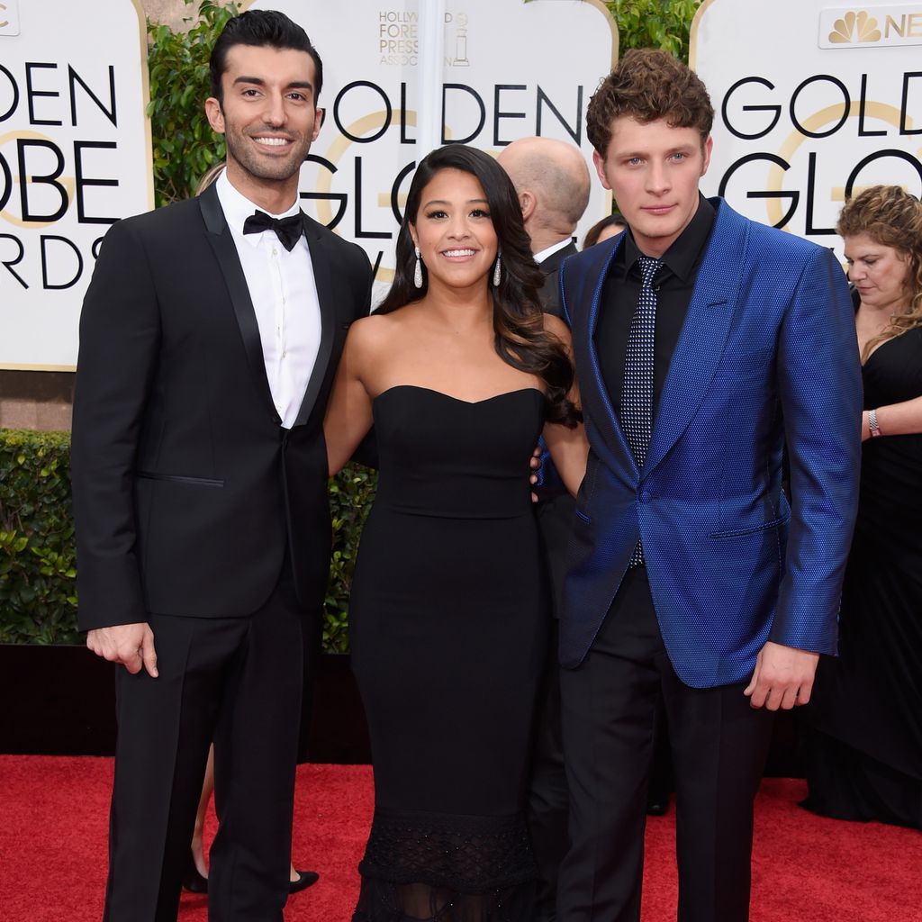 Justin Baldoni, Gina Rodriguez und Brett Dier, "Jane the Virgin"-Darsteller