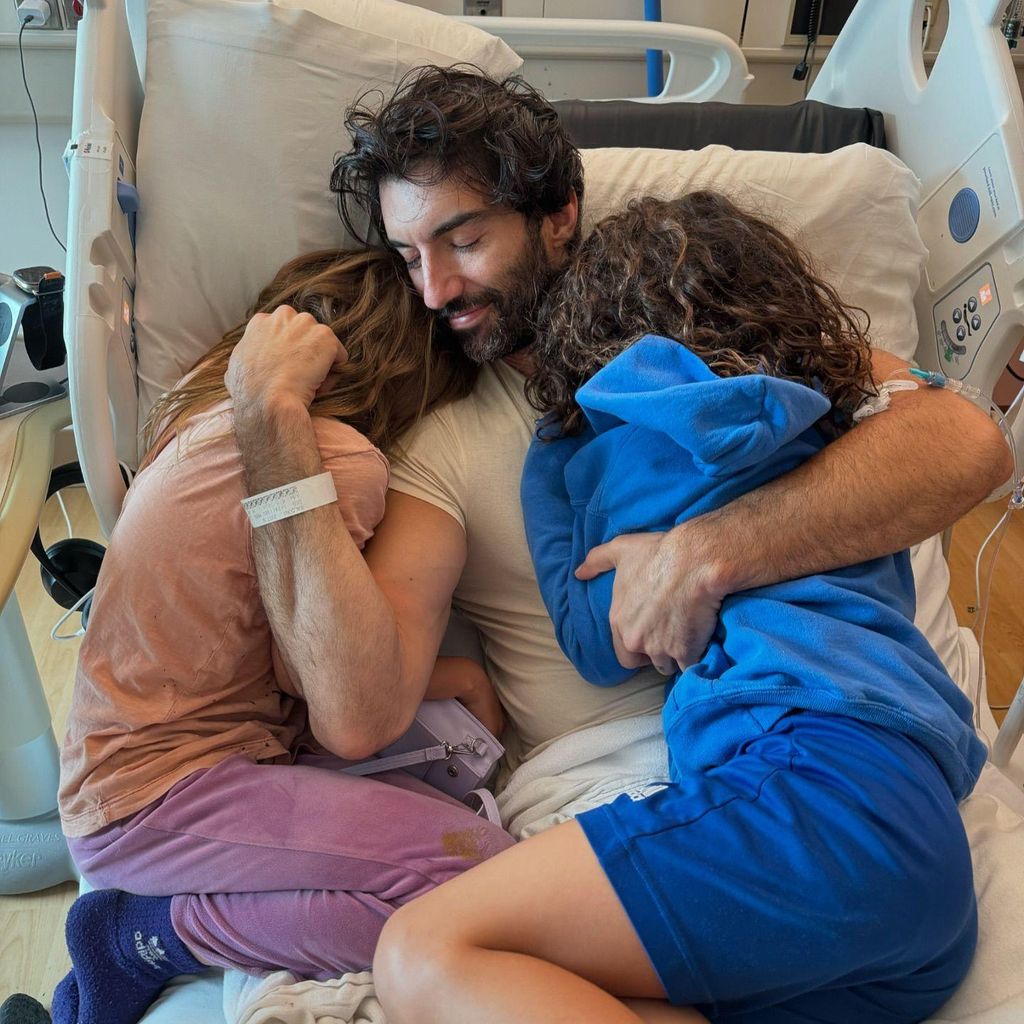 Justin Baldoni und seine Kinder Maxwell und Maiya