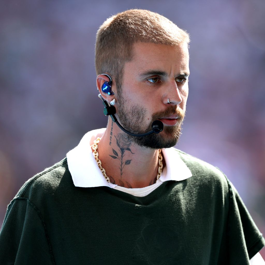 Justin Bieber bei der Topps Final Halftime Show im WM-Finale 2026 in East Rutherford