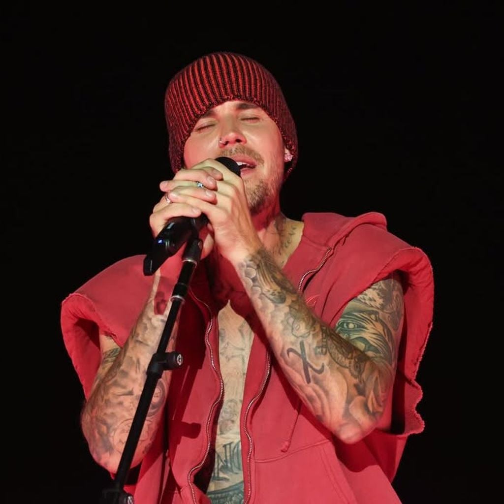 Justin Bieber auf der Coachella-Bühne, 2026