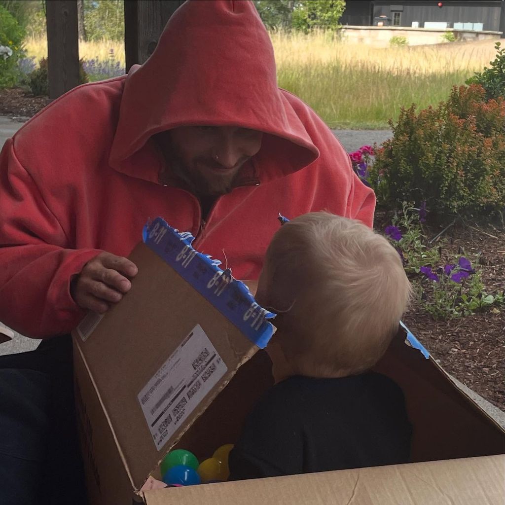 Justin Bieber und sein Sohn Jack, Juni 2025
