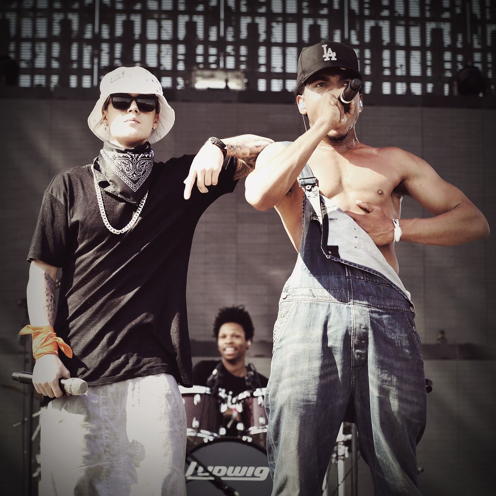 Justin Bieber und Chance the Rapper