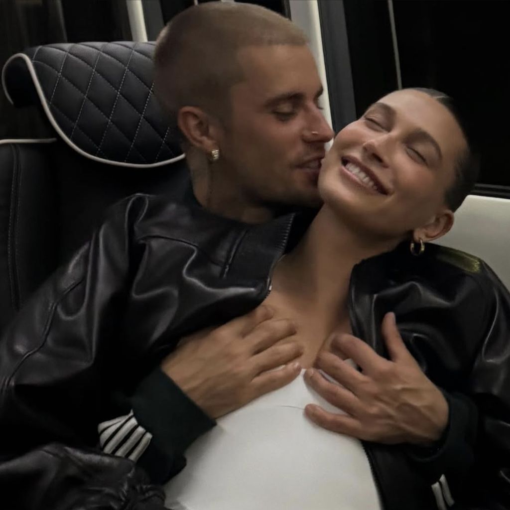 Justin Bieber und seine Frau Hailey Bieber im Mai 2025