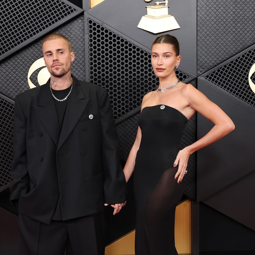 Justin Bieber und Hailey Bieber bei den Grammy Awards 2026