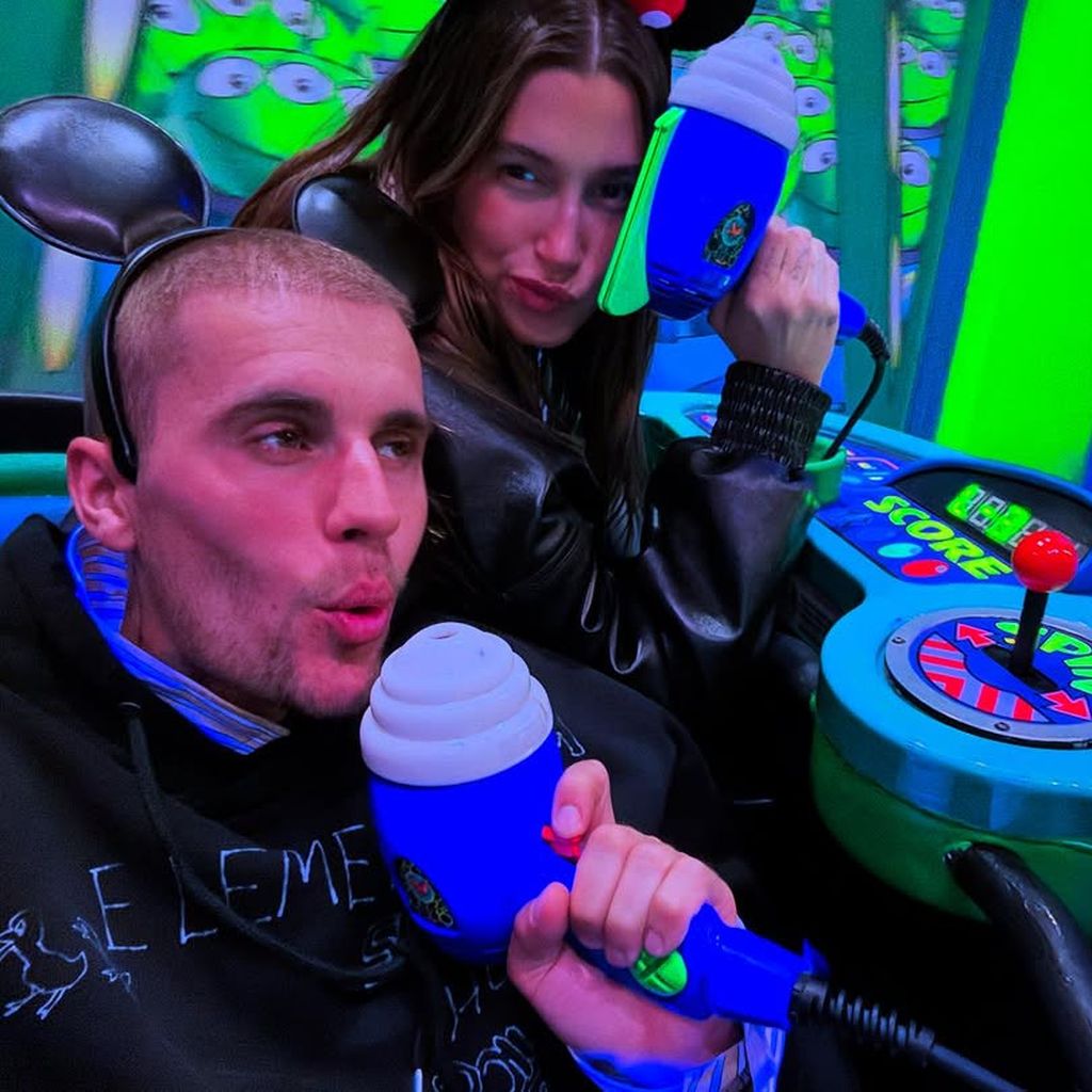 Justin Bieber und Hailey Bieber, März 2025