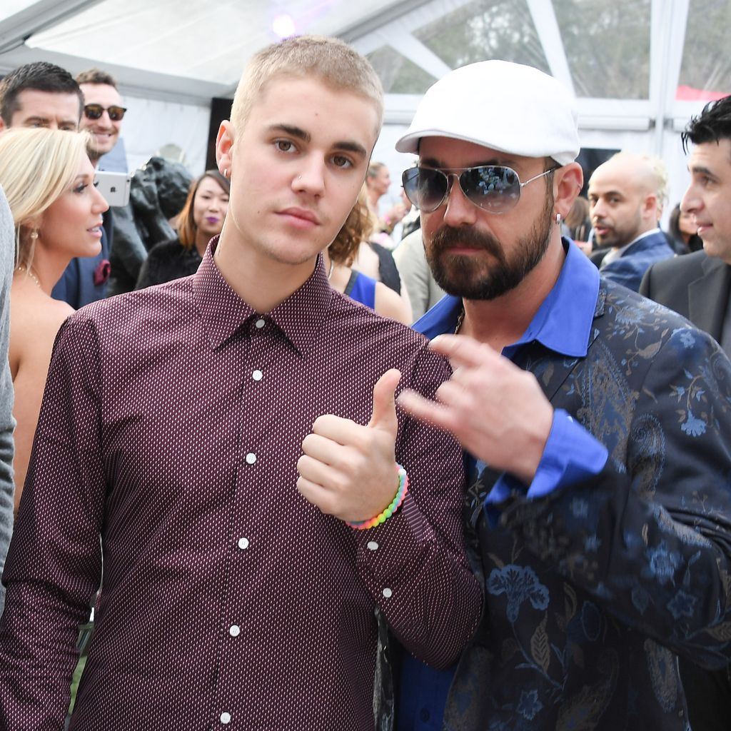 Justin Bieber und sein Vater Jeremy Bieber