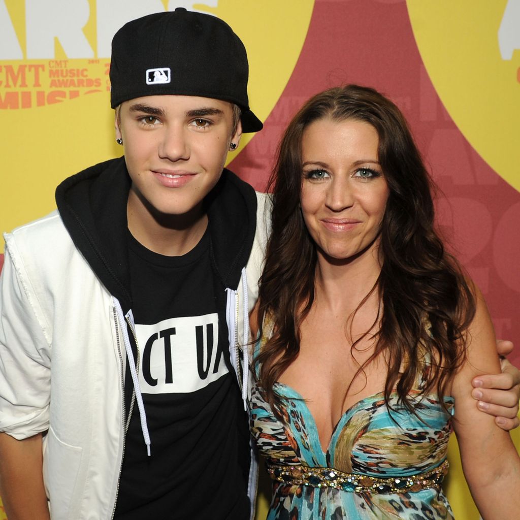Justin Bieber und Pattie Mallette
