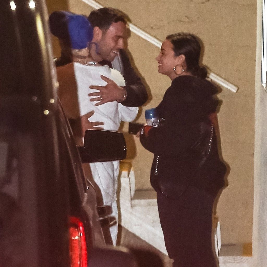 Justin Bieber, Scooter Braun und Demi Lovato, Los Angeles 2019