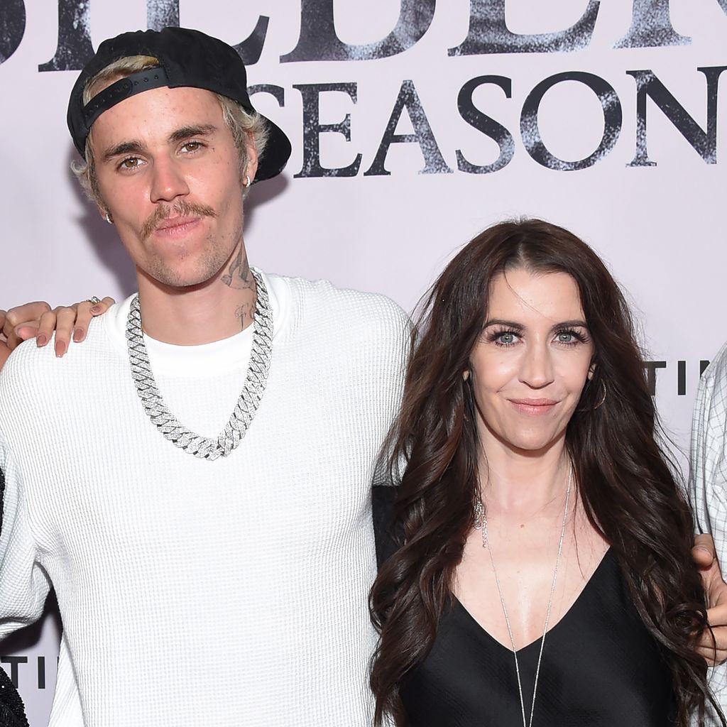 Justin Bieber und seine Mutter Pattie Mallette, 2020