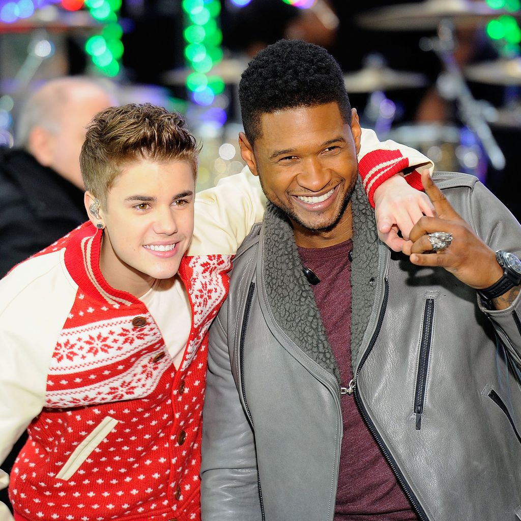 Justin Bieber und Usher, 2011
