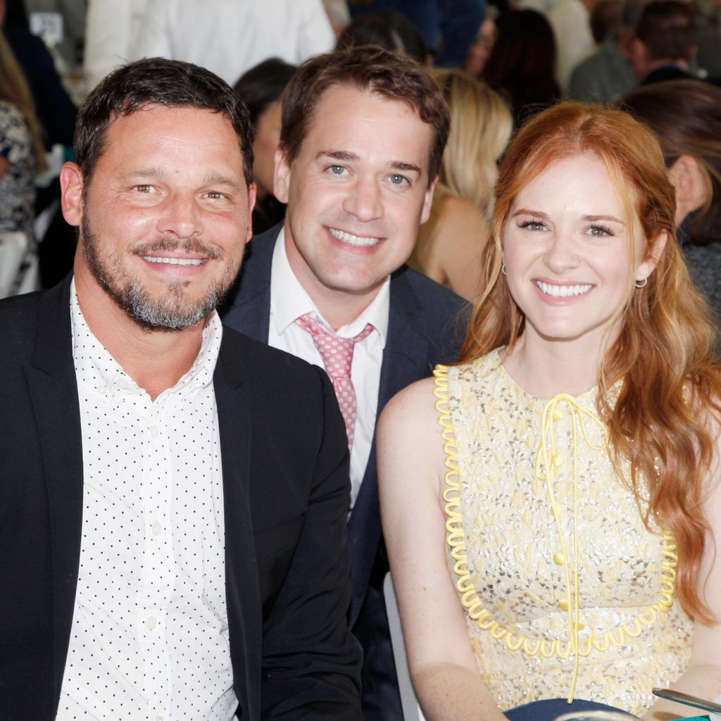 Justin Chambers, T. R. Knight und Sarah Drew