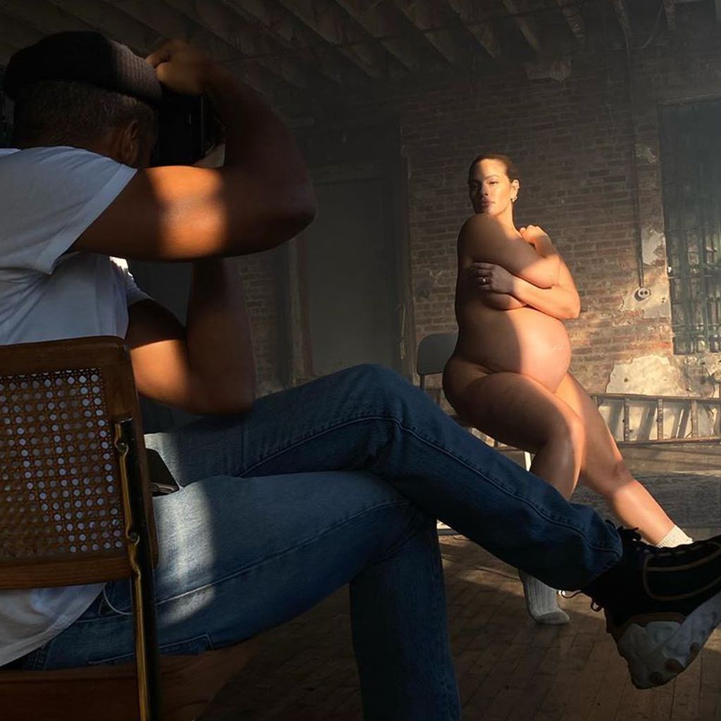 Justin Ervin und Ashley Graham, Dezember 2019