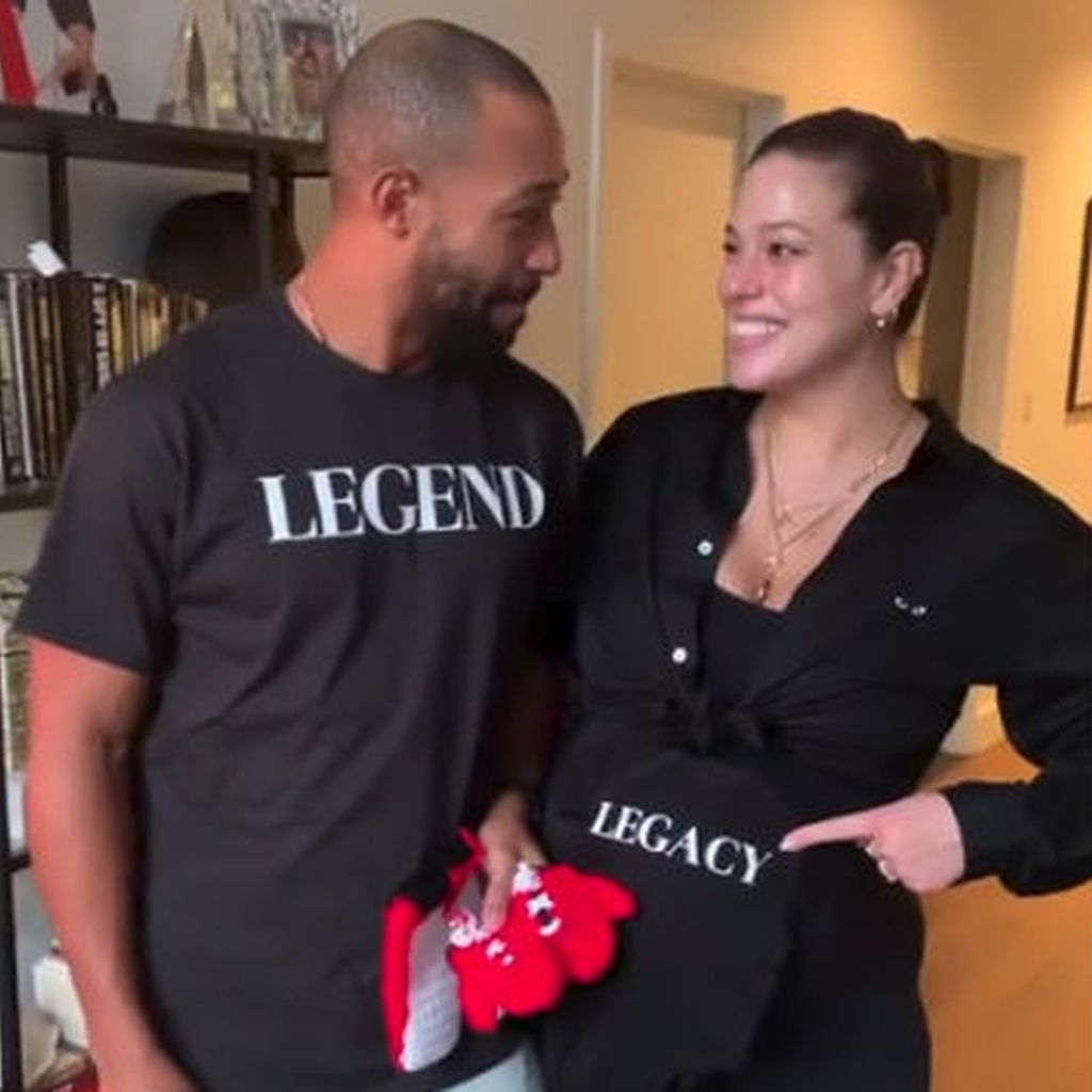 Justin Ervin und Ashley Graham