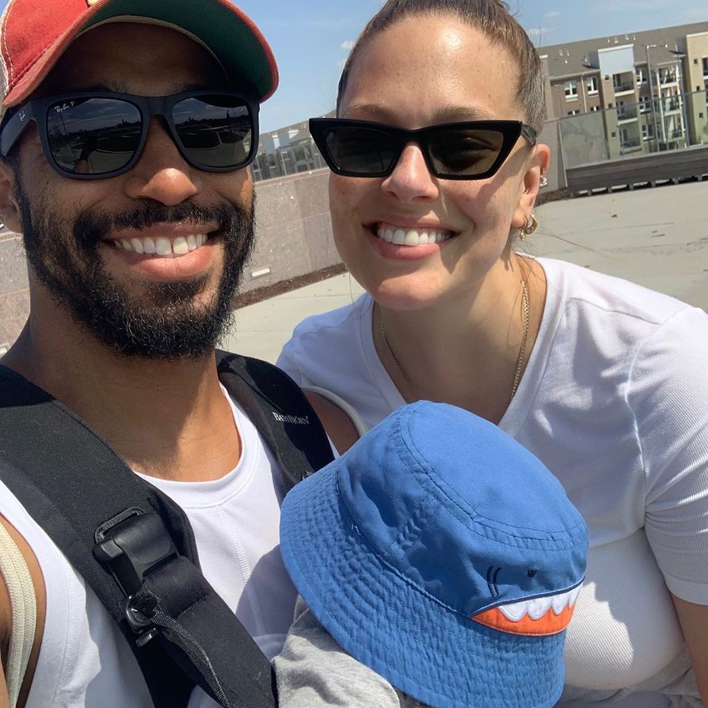 Justin Ervin, Ashley Graham und ihr Sohn