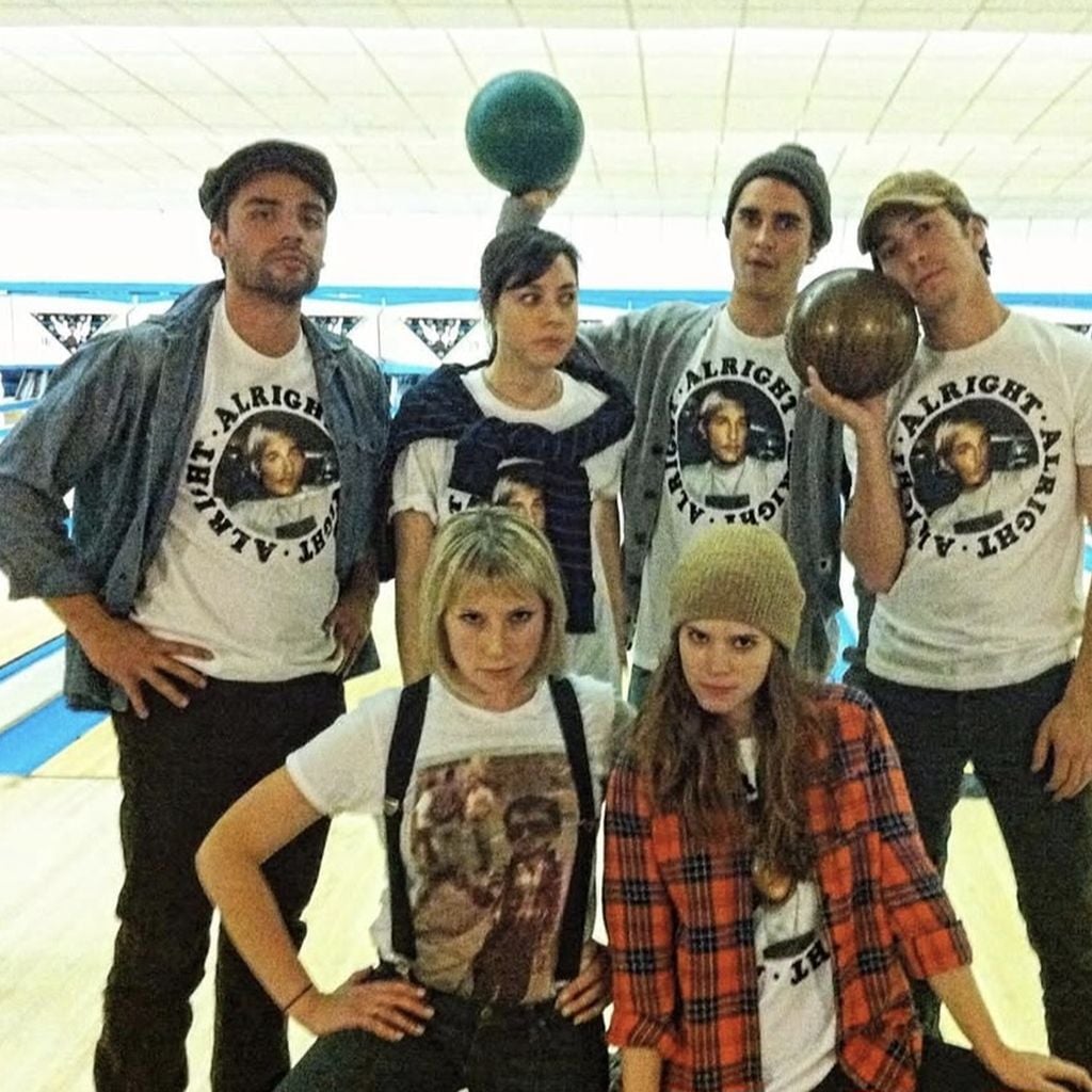 Justin Long mit Matthew McConaughey, Aubrey Plaza, Oscar Isaac und Kate Mara