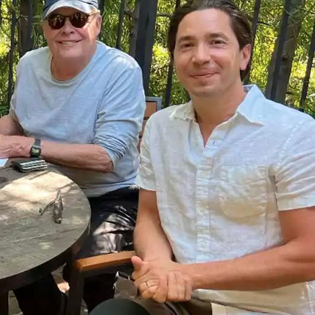Justin Long und Kate Bosworths Vater im Mai 2023