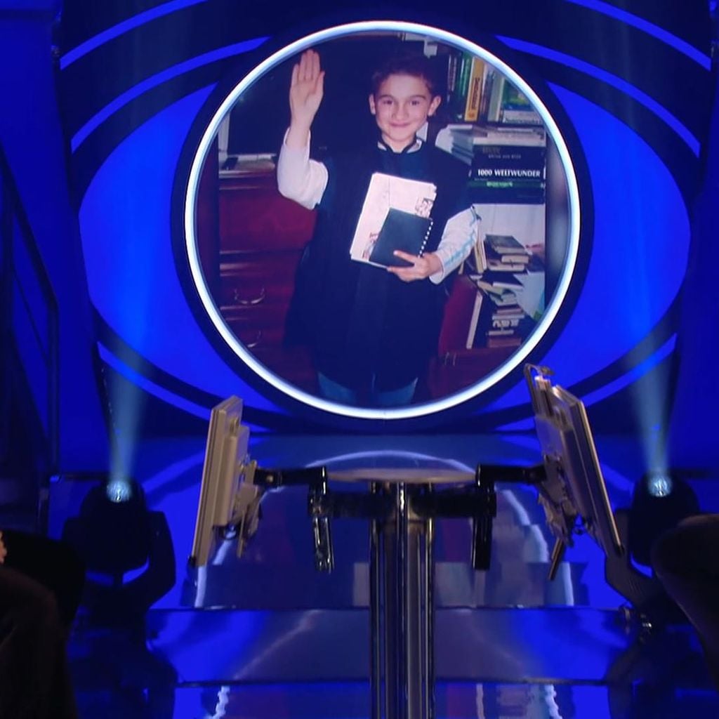 Justin Martin und Günther Jauch bei "Wer wird Millionär?"