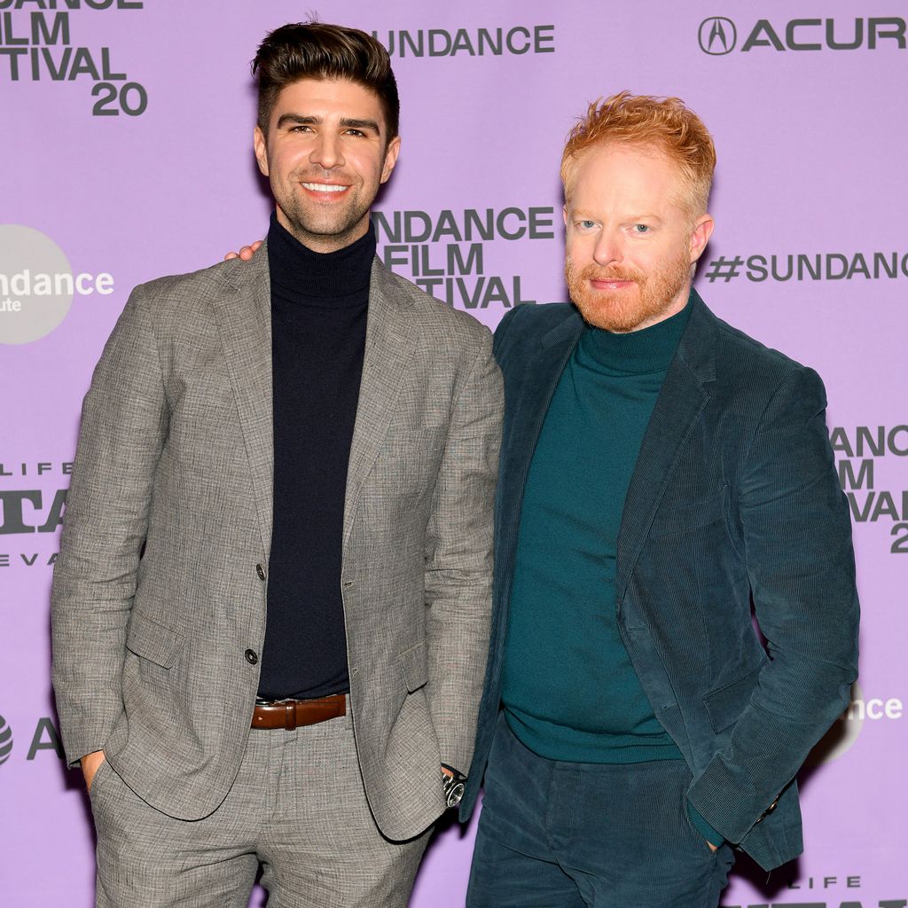 Justin Mikita und Jesse Tyler Ferguson im Januar 2020