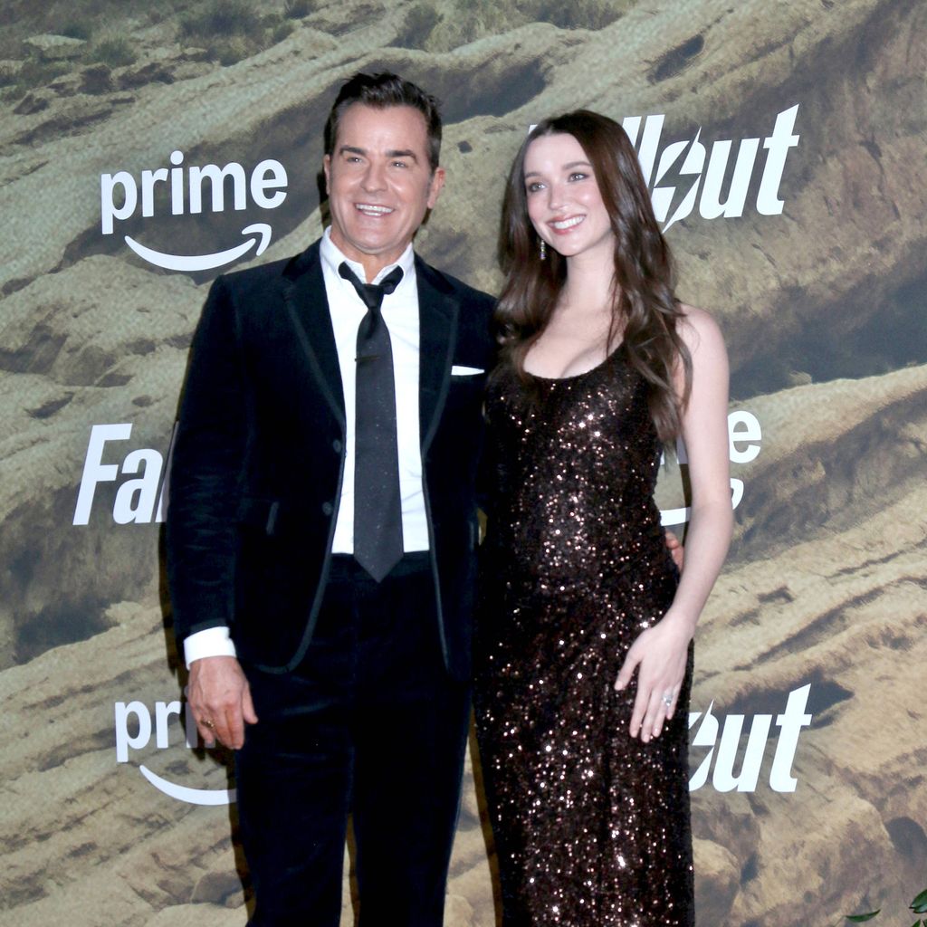 Justin Theroux und Nicole Brydon Bloom bei der Premiere von "Fallout" Staffel 2