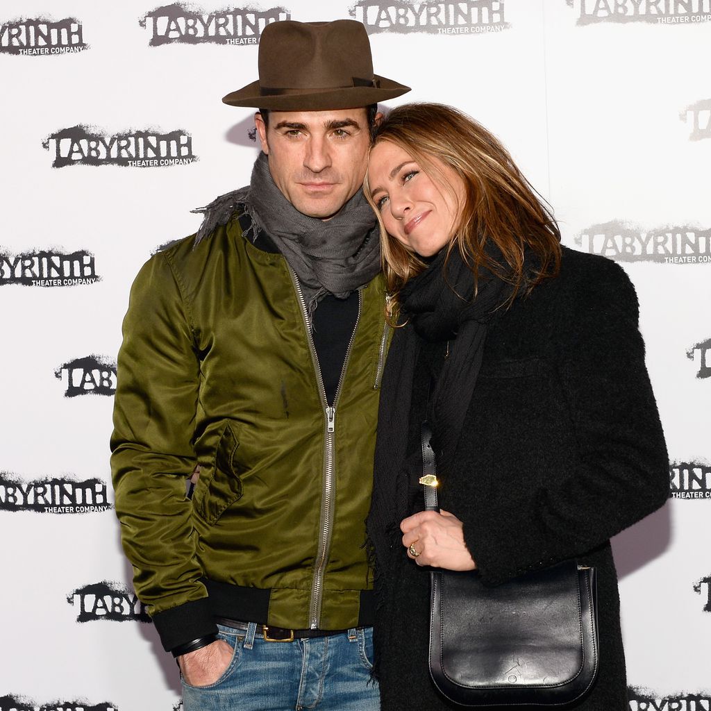 Justin Theroux und Jennifer Aniston im November 2015