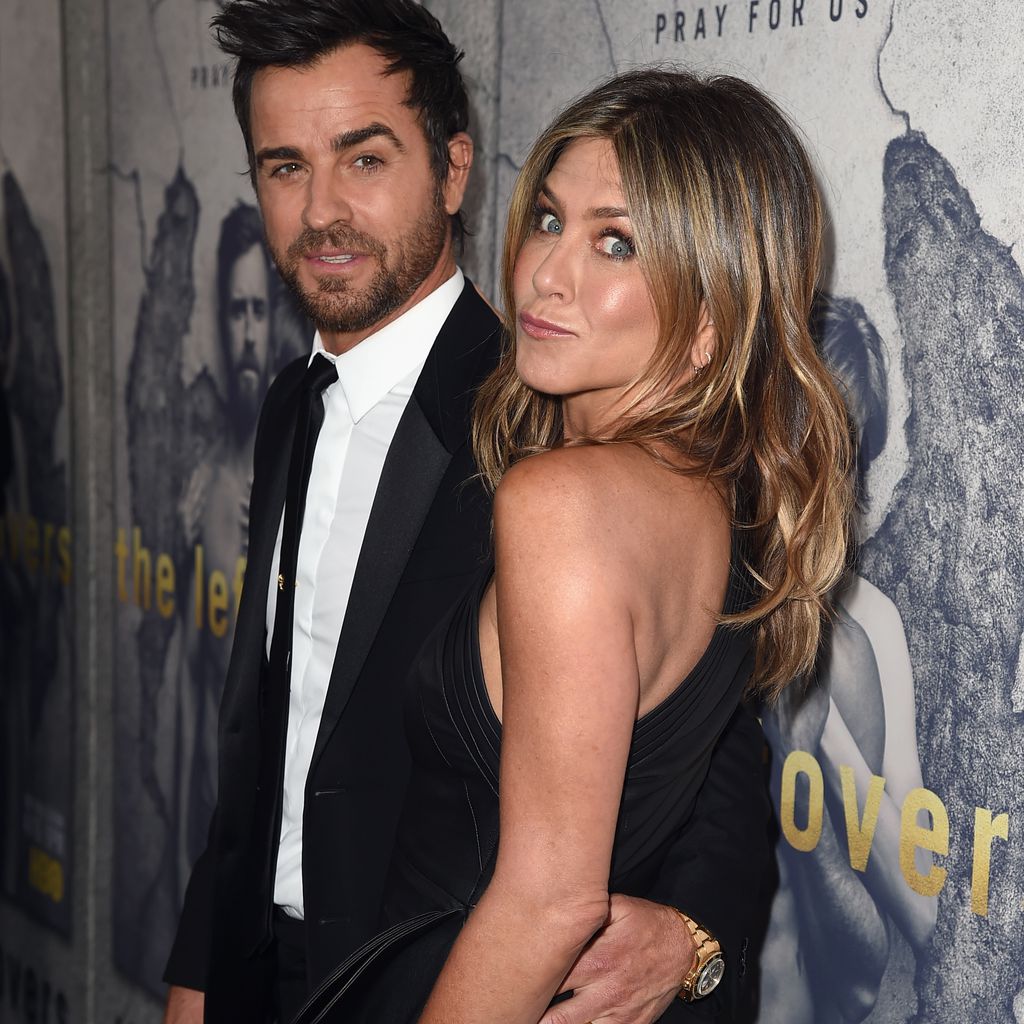 Justin Theroux and Jennifer Aniston bei einem Event 2017