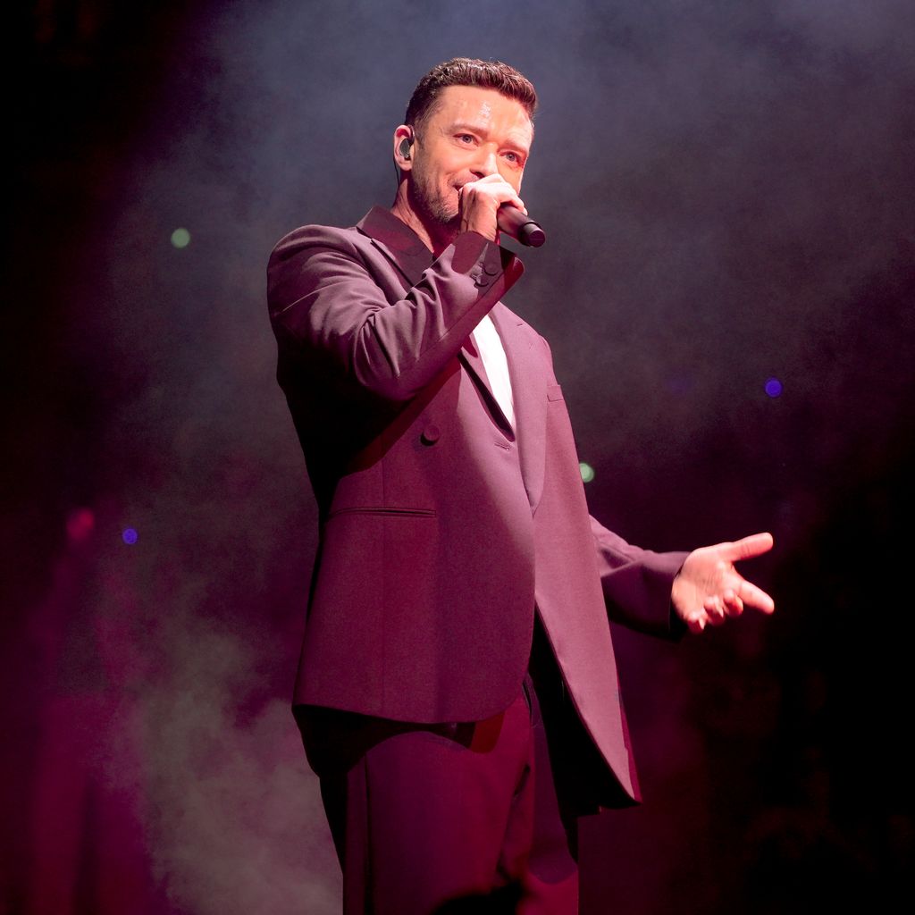 Justin Timberlake 2024 in Newark, New Jersey