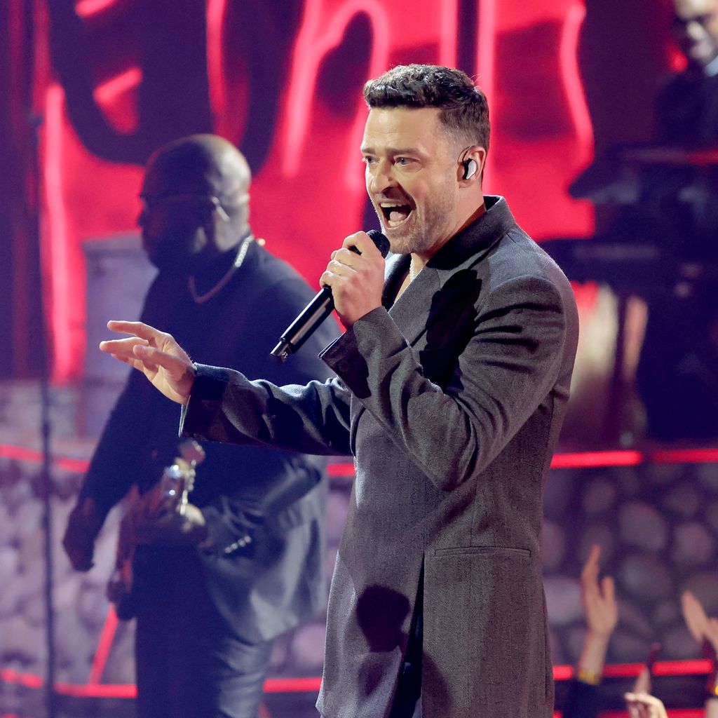Justin Timberlake bei einem Auftritt