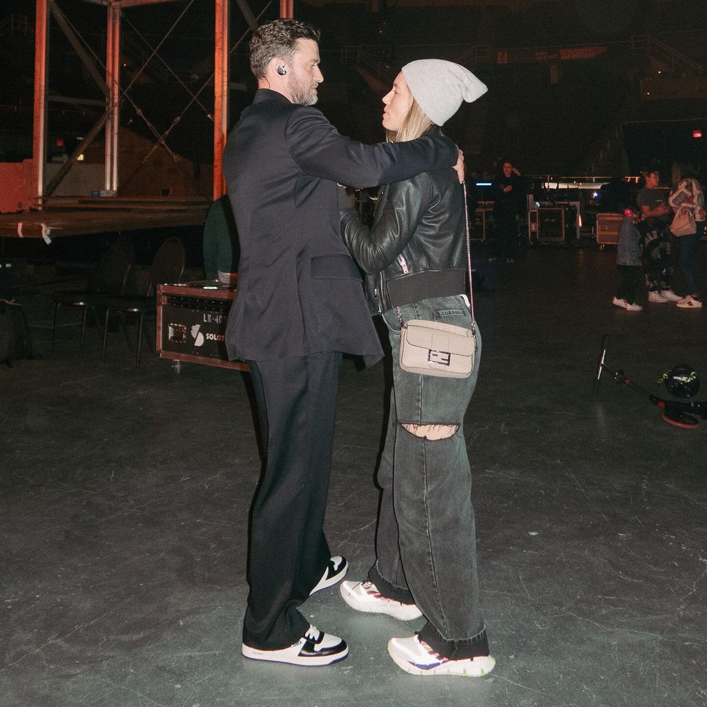 Justin Timberlake und Jessica Biel, im April 2024