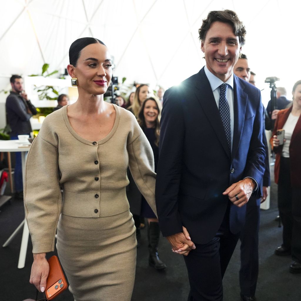 Sängerin Katy Perry und Ex-Premierminister Justin Trudeau beim Weltwirtschaftsforum 2026 in Davos