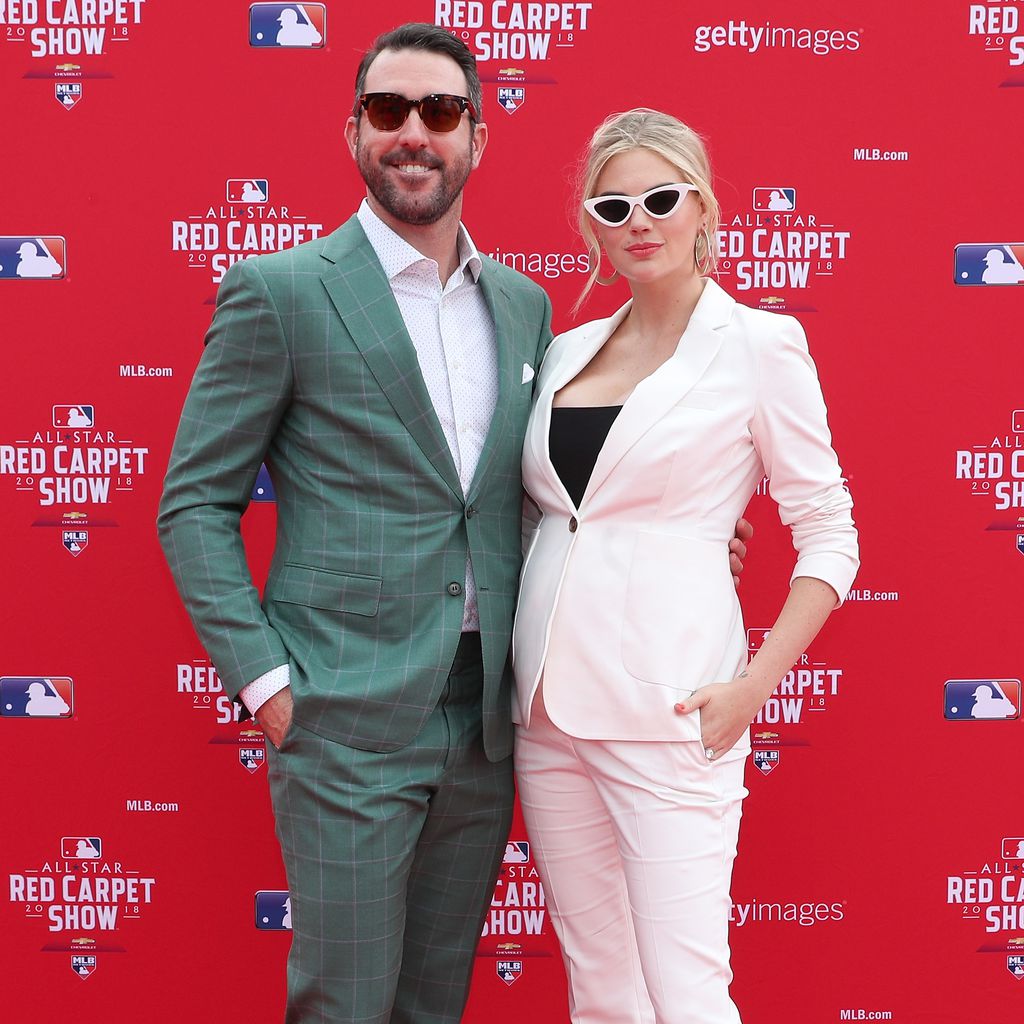 Justin Verlander und Kate Upton bei einem Baseball All-Star Game