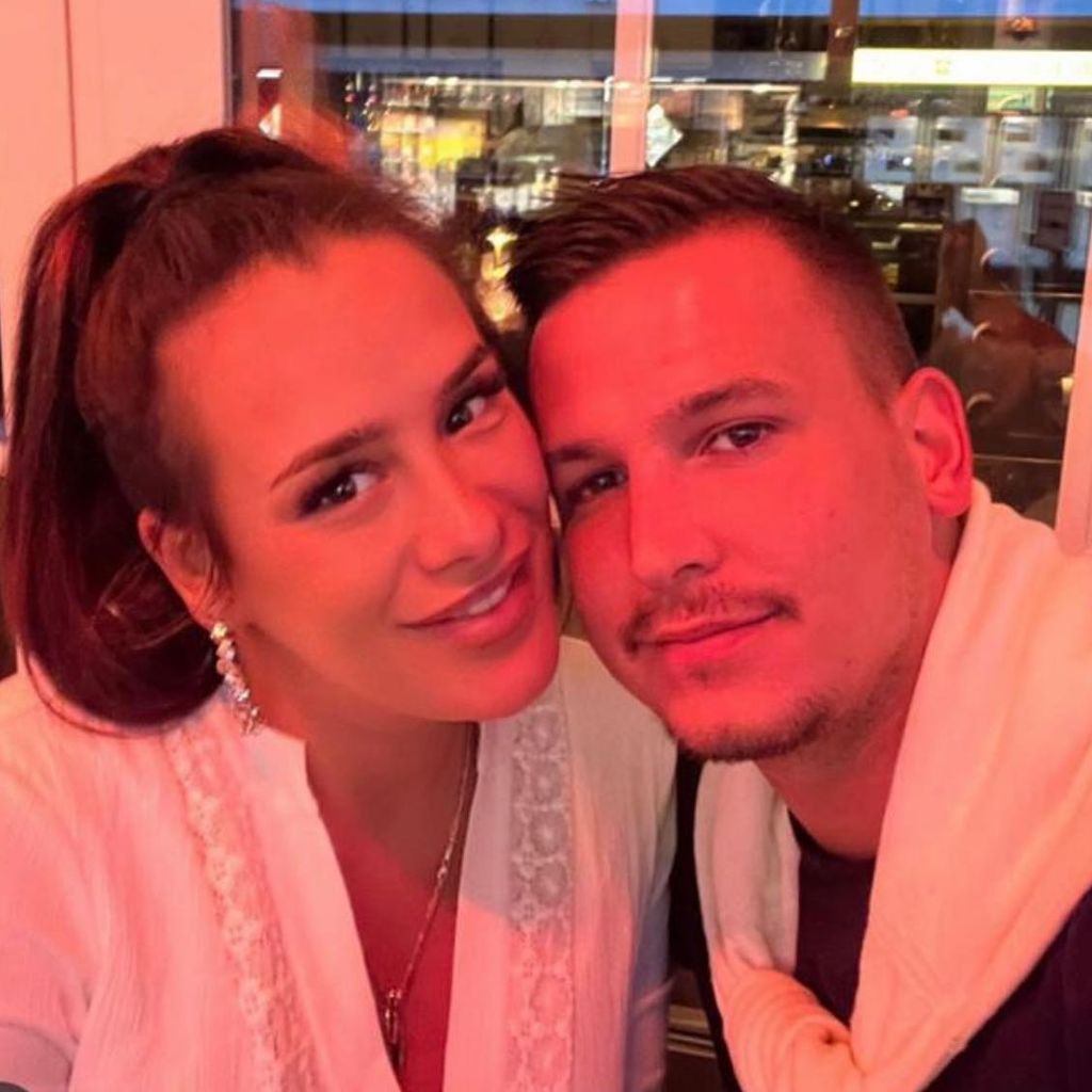 Justine Dippl und Arben Zekic im September 2022